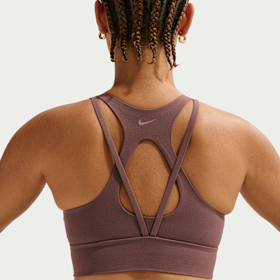 Nike Zenvy Women's Light-Support Padded Longline Sports Bra. Nike RO